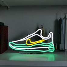 Load image into Gallery viewer, Green and Yellow Sneaker LED Neon sign-US Plug-
