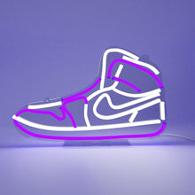 Load image into Gallery viewer, Favourite Sneaker LED neon sign-Blue-EU Plug
