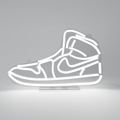 Favourite Sneaker LED neon sign-White-EU Plug