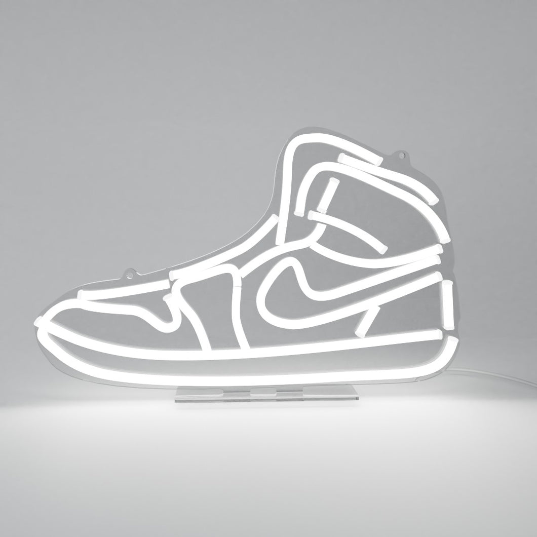 Favourite Sneaker LED neon sign-White-EU Plug