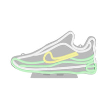 Load 3D model into Gallery viewer, Green and Yellow Sneaker LED Neon sign
